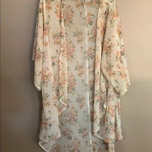 Floral kimono